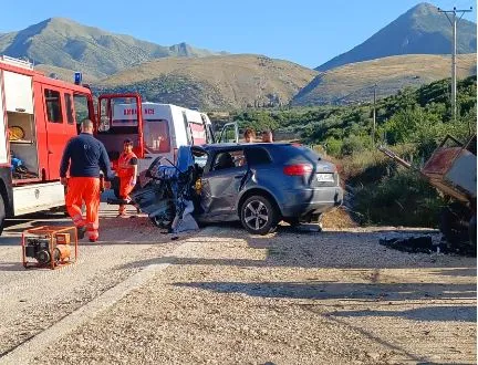 Aksident në aksin Kardhiq-Delvinë, një viktimë dhe tre të plagosur