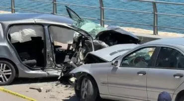 Aksidenti në aksin Pogradec-Lin, shkon në 4 numri i të plagosurve, pamje nga vendngjarja