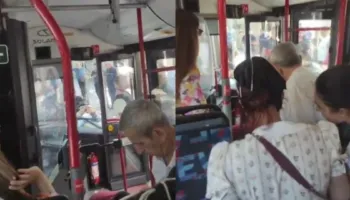 Aksidentohet autobusi i transportit publik pranë Gjykatës së Tiranës, raportohet për disa të lënduar