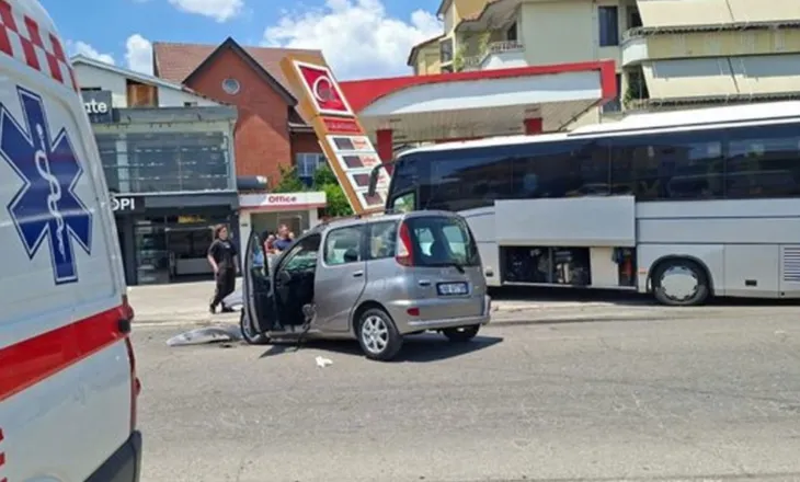 Aksidentohet autobusi me nxënës, panik te fëmijët