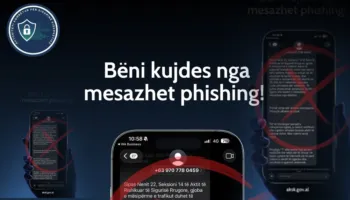 AKSK jep alarmin: Kujdes nga SMS-të mashtruese për gjoba trafiku, synojnë vjedhjen e të dhënave bankare