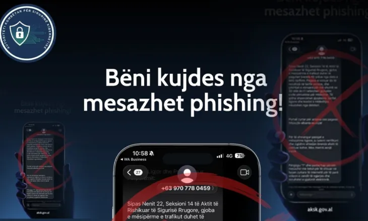 AKSK jep alarmin: Kujdes nga SMS-të mashtruese për gjoba trafiku, synojnë vjedhjen e të dhënave bankare