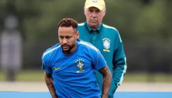 Ancelotti: Neymar është i gatshëm për ndeshjen kundër Skocisë, por nuk është e sigurt nëse do të luajë