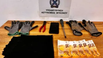 Arrestohen dy shqiptarë në Mykonos për vjedhje nga kantieret e ndërtimit të hoteleve