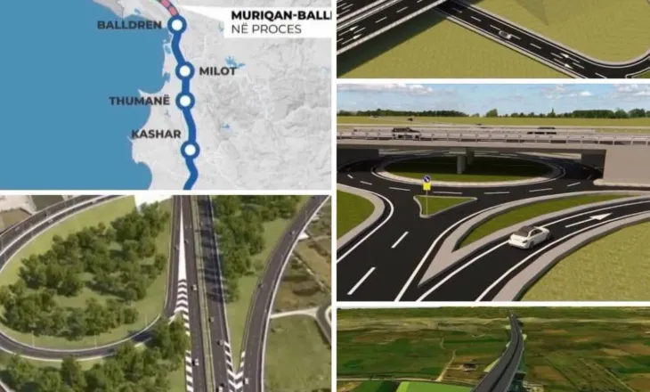 Autostrada Milot-Balldren, ministri tregon detajet: 365 milionë euro për 17 kilometra rrugë dhe tunel 850 metra