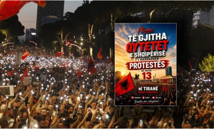 ‘Bashkë për ndryshim’, mbahet sot protesta e 14-të kundër qeverisë, qytetarët vijojnë kërkesën për largimin e Ramës