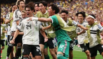 Brazili nuk duket kurrëkund, Japonia bën surprizën e madhe në pjesën e parë dhe e mbyll në avantazh me një supergol (video)