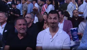 Cardinale dhe Ibra “harbohen” në një event UFC në Washington, tifozët e Milanit humbasin durimin