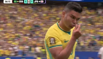Casemirooooooo! Brazili e nis me gol pjesën e dytë. Vinicius Junior i pafat (video)