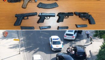 “Çmontohet” grupi kriminal që tregtonte armë dhe eksploziv në Tiranë! Arrestohen 4 persona, në kërkim 2 të tjerë