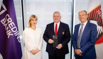 Credins bank dhe Federata Shqiptare e Futbollit forcojnë partneritetin strategjik me lançimin e kartës GOOL!