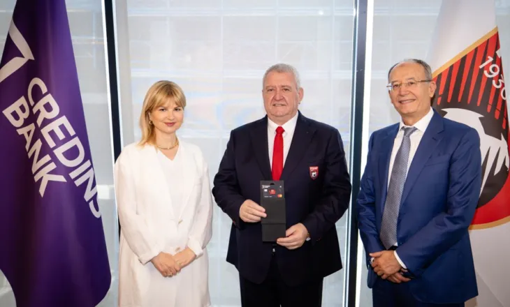 Credins bank dhe Federata Shqiptare e Futbollit forcojnë partneritetin strategjik me lançimin e kartës GOOL!