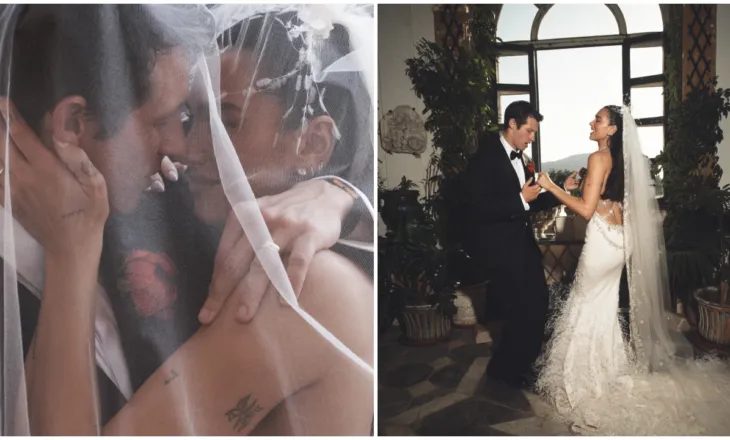 Dasma e bujshme në Siçili, Dua Lipa publikon për herë të parë fotot si nuse (FOTO)