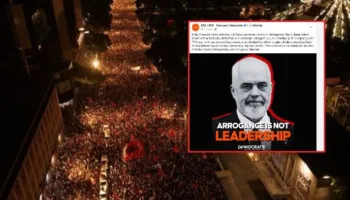 Deklarata e Ramës ku shau protestuesit/ Demokratët Europianë: Sheshi duhet të dëgjohet, jo të fyhet!
