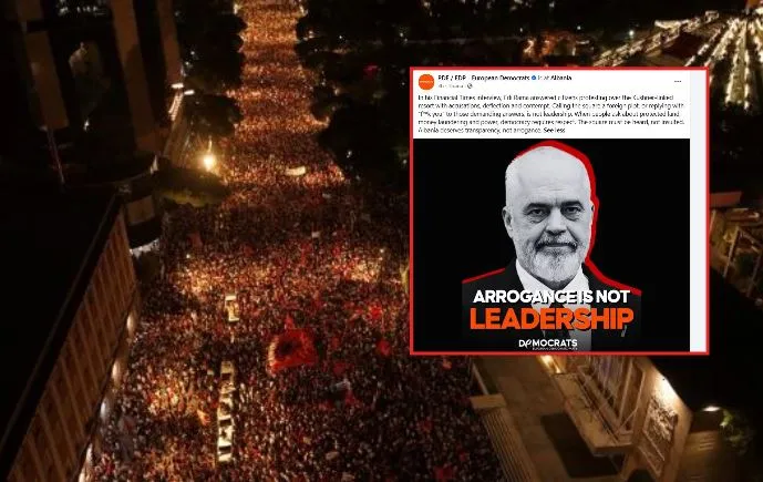 Deklarata e Ramës ku shau protestuesit/ Demokratët Europianë: Sheshi duhet të dëgjohet, jo të fyhet!