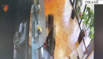 DEL VIDEO / Momentet kur 23-vjeçari tentoi grabitjen në Shkozë me pistoletë lodër