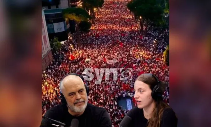 Deputetja që braktisi Ramën i bashkohet protestës/ Poston foton e Flamingos në rrjetet sociale