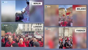 Diaspora ngrihet kundër qeverisë! Protesta në Firence, Milano, Londër e Berlin