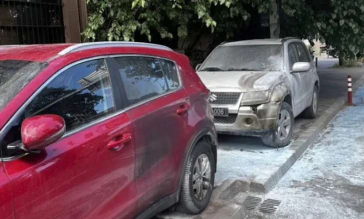 Digjet makina diplomatike bullgare në Shkup