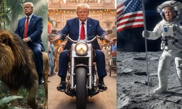 Donald Trump krijon video të re me inteligjencë artificiale: Kudo që shkoj, të gjithë më duan