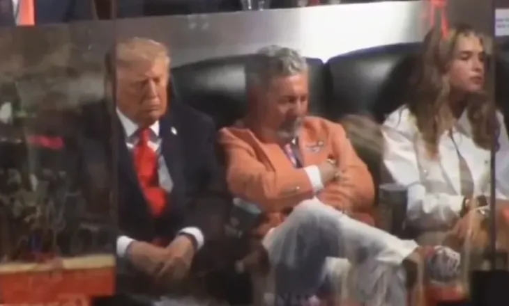 Donald Trump, “tullë” në gjumë gjatë finales së NBA. Video bën xhiron e rrjetit!