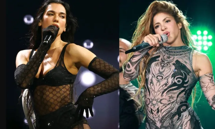 “Dua Lipa, a po më dëgjon?” – Shakira kërkon bashkëpunim me yllin shqiptar të muzikës