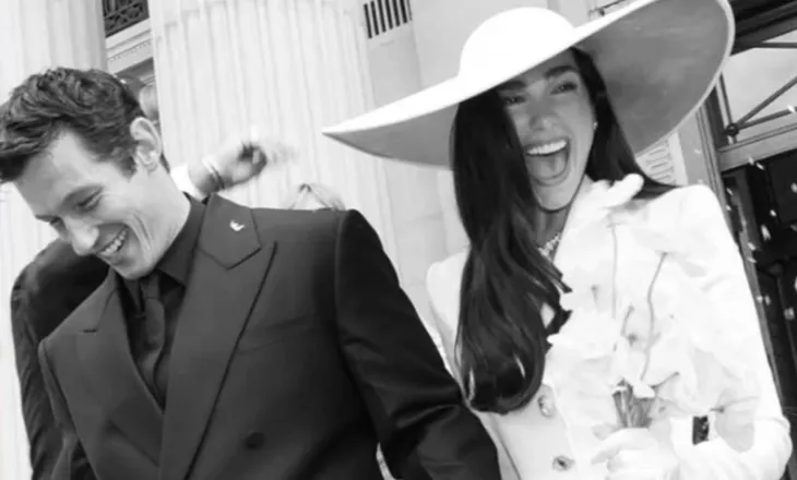 Dua Lipa publikon pamje të reja nga ceremonia e kurorëzimit në Londër