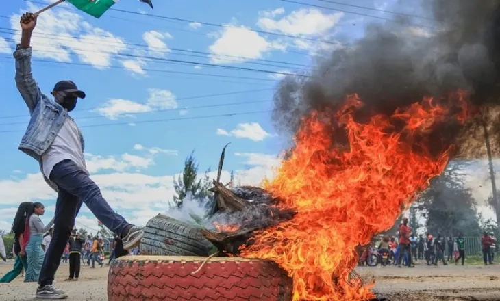 Dy persona u qëlluan për vdekje në protestat në Kenia kundër planit për Ebolën