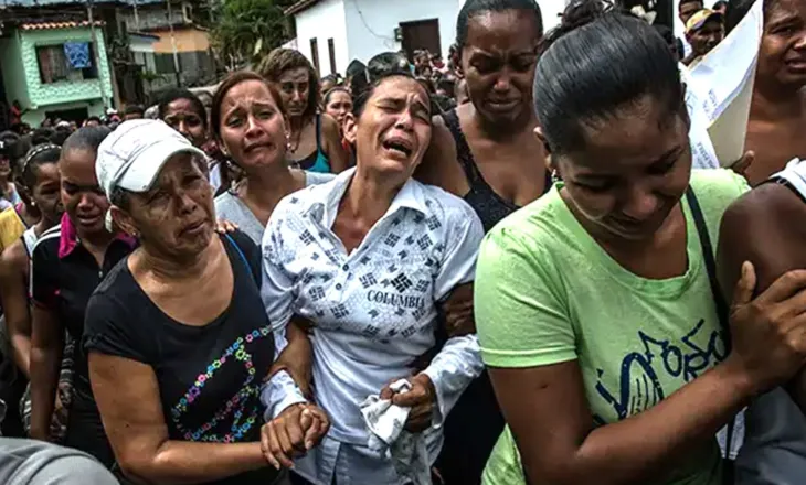 DY TERMETE NE VENEZUELE, DYSHOHET PER MIJERA VIKTIMA-VIDEO