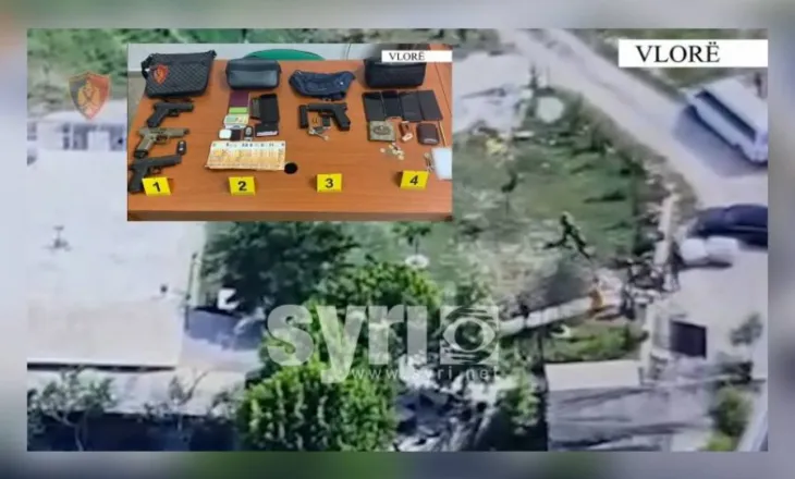 EMRAT/ Arrestohen 6 persona në Vlorë/ Sekuestrohen armë, mjet i blinduar dhe mijëra euro