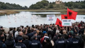 EMRAT/ Drejtuesi i protestës dhe banorja e Rrjollit mes 16 protestuesve të proceduar nga Policia e Tiranës