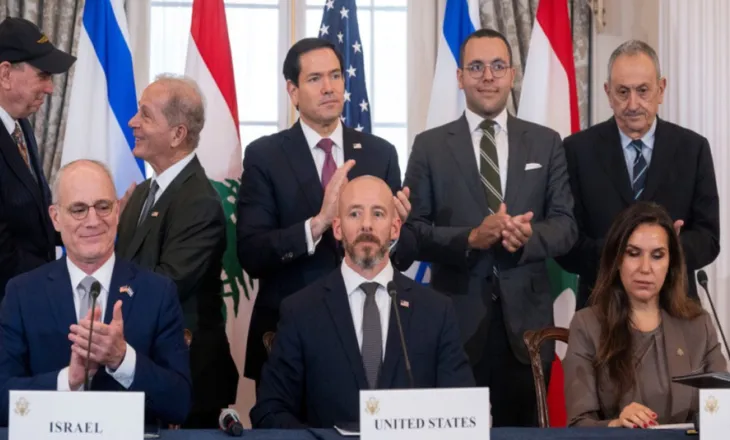 FIRMOSET MARREVESHJE PAQE IZRAEL, SHBA, LIBAN
