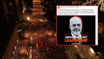 “F**k you”/ Deklarata e Ramës ndaj protestuesve/ Demokratët Europianë: Arroganca nuk është lidership