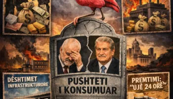 Flamingo si epitaf i një epoke të konsumuar të gallosheve të grisura Rama-Berisha
