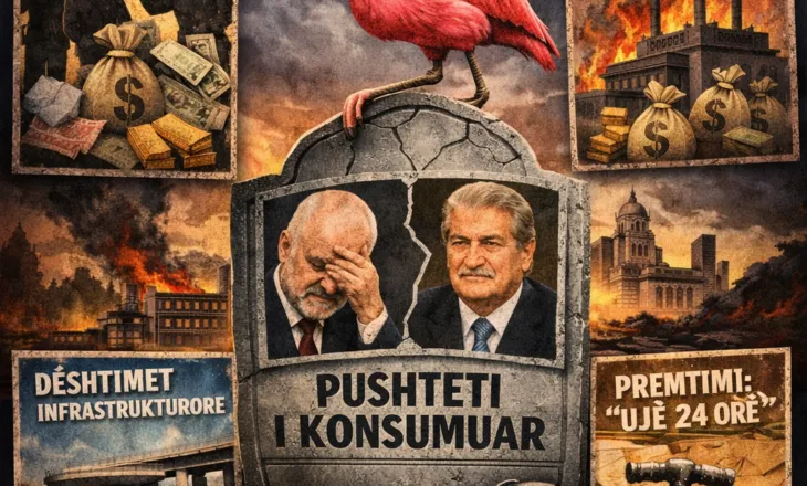 Flamingo si epitaf i një epoke të konsumuar të gallosheve të grisura Rama-Berisha