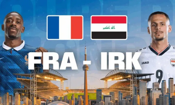 Franca për të vulosur kualifikimin, Iraku për të bërë surprizën. FORMACIONET ZYRTARE