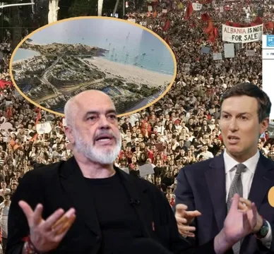‘France 24’për protestat: Resorti luksoz i mbështetur nga Kushner shkakton zemërim, duke përçarë popullsinë shqiptare