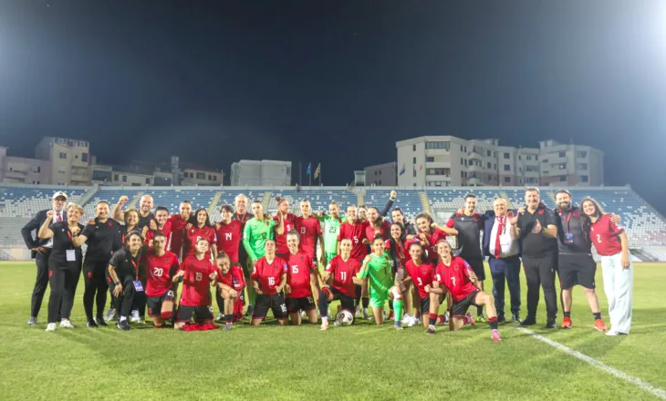 Futboll femra/ Shqipëria ngjitet në Ligën B, suksesi erdhi përballë Malit të Zi
