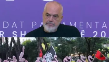 “Gabim, kush mendon se me like bën politikë”, Rama: Sheshi i protestës, studio për të ushqyer algoritmin