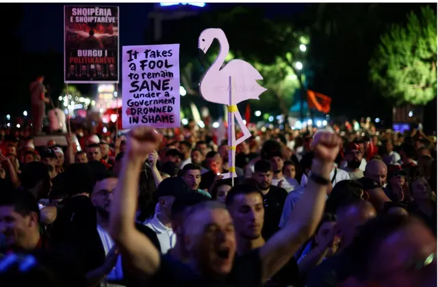 GB News: Protestat në Shqipëri po godasin turizmin, rriten anulimet e rezervimeve