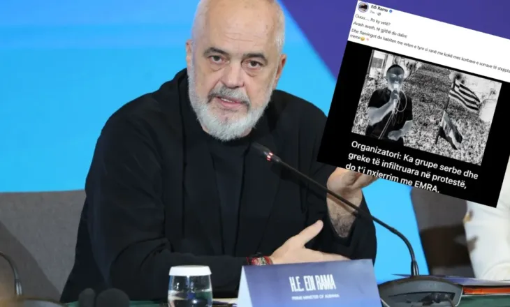 “Grupe greke në protestë”,Rama-organizatorit: Ouu, avash avash se të gjithë do dalin