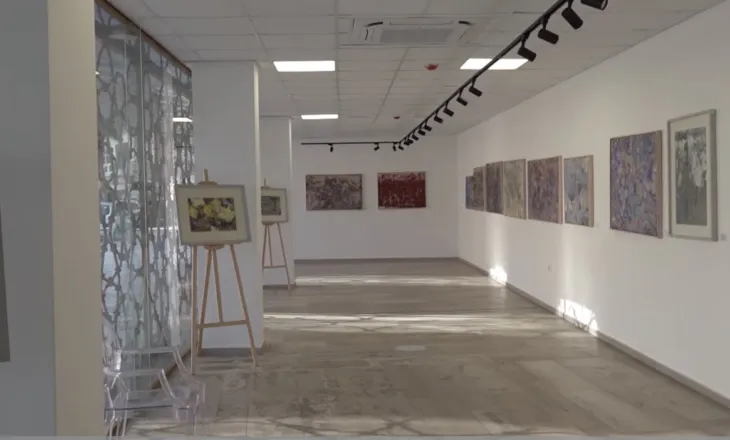 Harmoni ngjyrash dhe formash/ 60 vepra të artistit Edmond Hysi ekspozohen në Durrës
