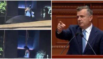 Heqja e flamurit izraelit gjatë protestës në Tiranë, reagon Taulant Balla: Akti i rëndë e i turpshëm