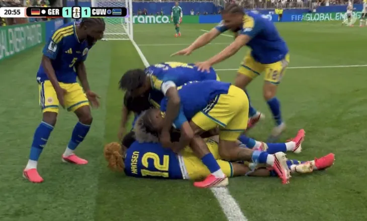 HISTORIKE: Curacaoooooo e bën sefte në Botëror dhe ndëshkon Gjermaninë (video)