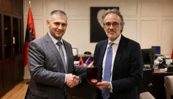 Hita pret drejtuesit e Policisë italiane, në fokus bashkëpunimi kundër trafiqeve dhe krimit