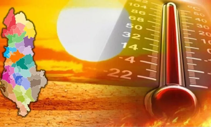 I nxehti ekstrem ‘pushton’ vendin, kulmi i temperaturave të dielën
