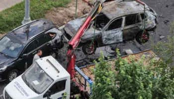 I shpërtheu automjeti ndërkohë që po shkonte në shtëpi, ekzekutohet zyrtari i lartë i ushtrisë ruse pranë Moskës