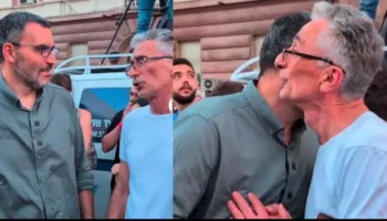 Ish-kandidati për deputet i Albin Kurtit i bashkohet protestave kundër Ramës, shoqërohet nga Arlind Qori