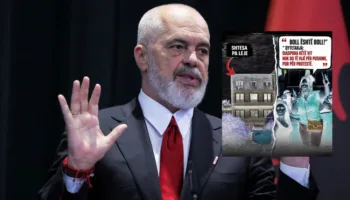 “Ka ndërtuar pa leje brenda mureve të kalasë së Durrësit”, Rama nxjerr foton e protestueses