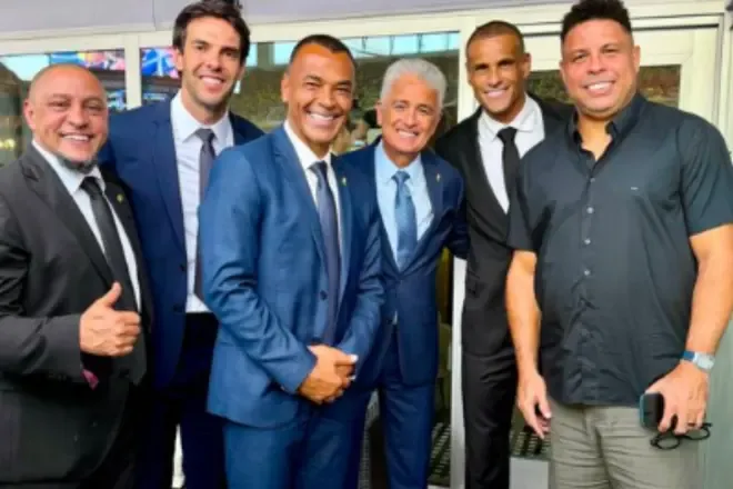 Kaká bashkon “Canarinha” e pandalshme, a i njihni të gjitha legjendat braziliane?